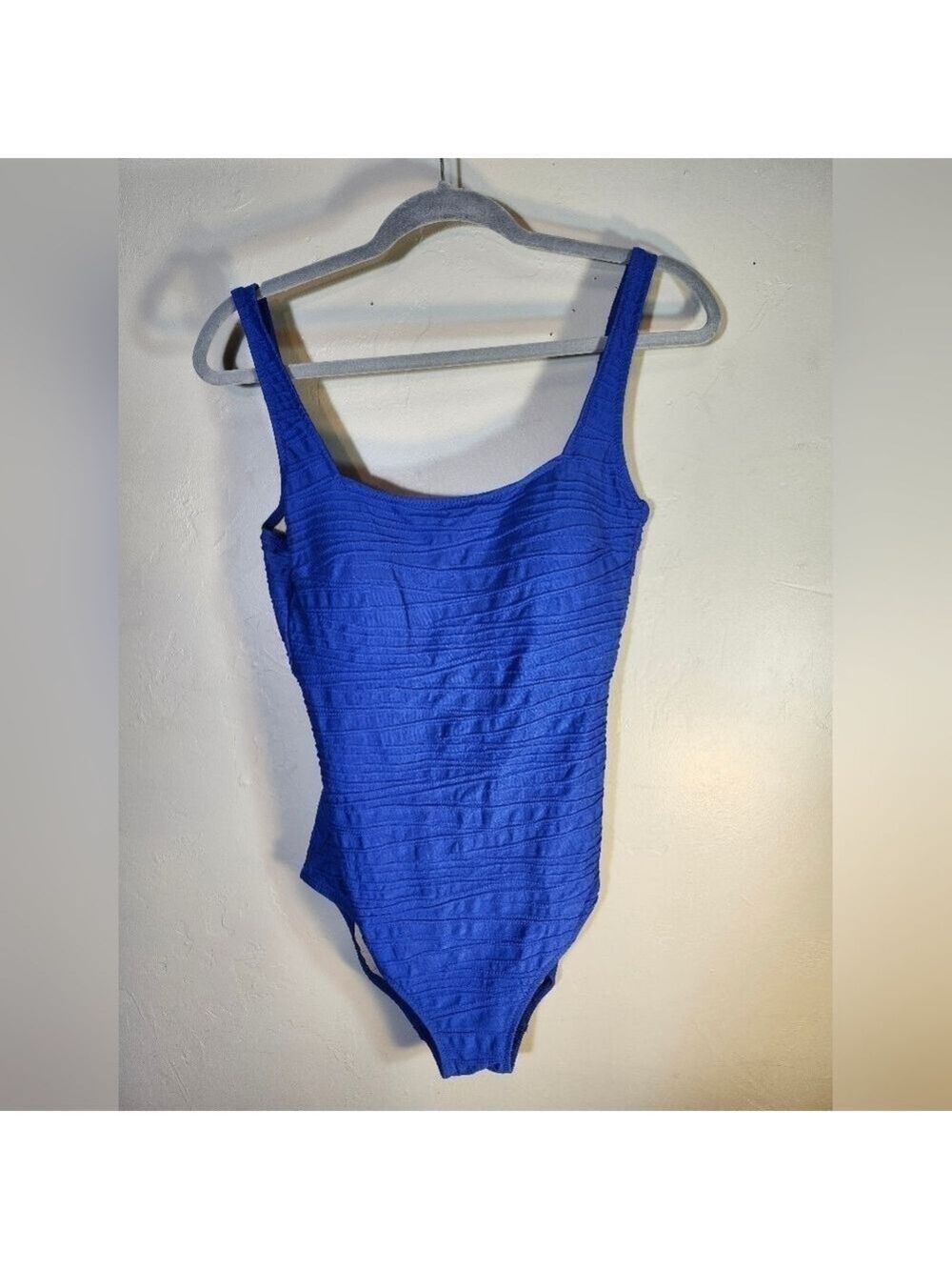 Gottex Royal Blue One Piece Swimsuit Sz 12